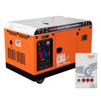 Dyzelinis generatorius Ruris Silent-Power DG20KVA 230/400V 18kW